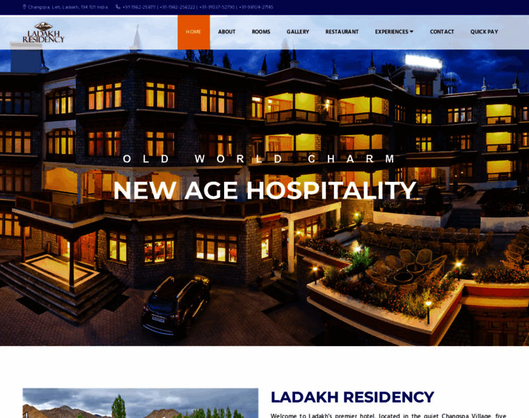 Ladakhresidency.com thumbnail