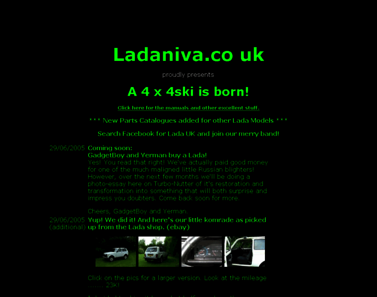 Ladaniva.co.uk thumbnail