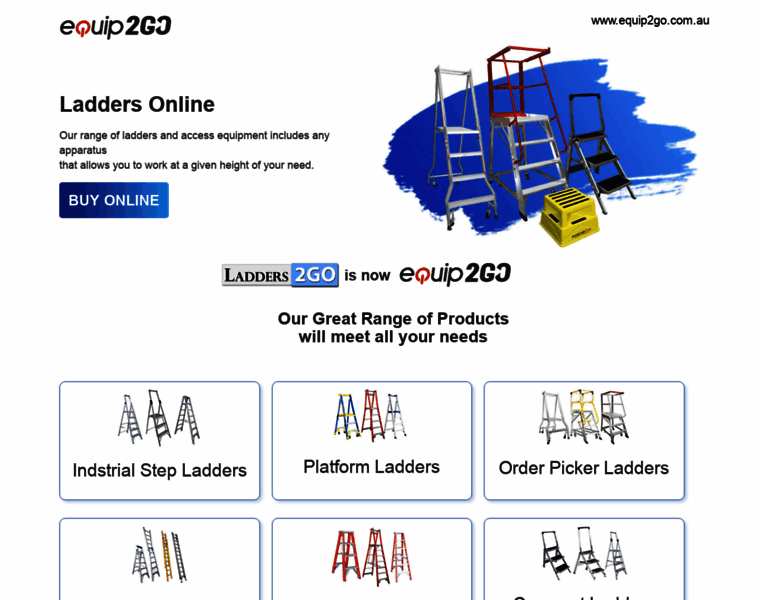 Ladders2go.com.au thumbnail