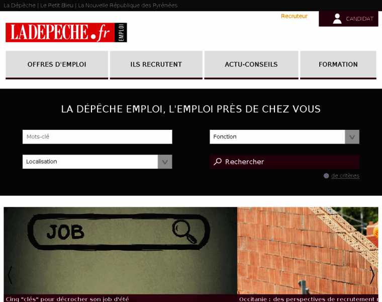 Ladepeche-emploi.fr thumbnail