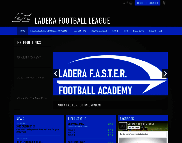 Laderafootball.org thumbnail