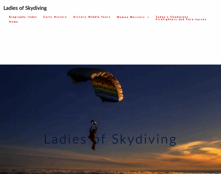 Ladiesofskydiving.com thumbnail