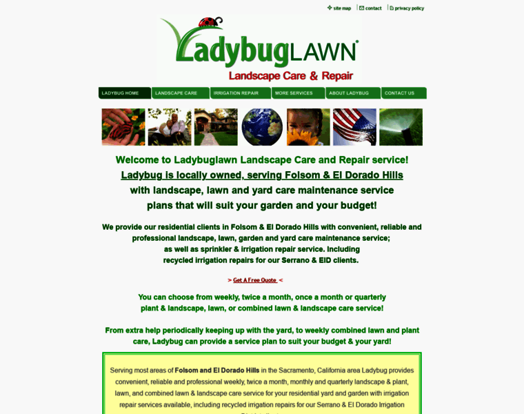 Ladybuglawn.com thumbnail