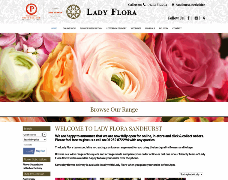 Ladyflora.co.uk thumbnail