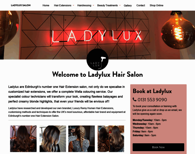 Ladyluxsalon.co.uk thumbnail