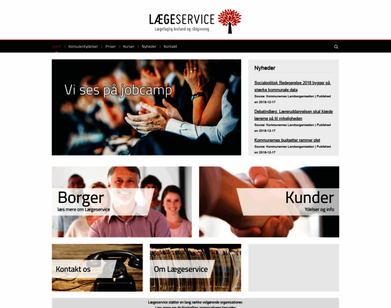 Laegeservice.dk thumbnail
