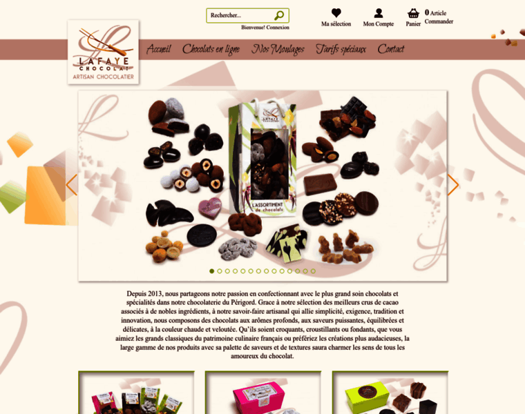 Lafaye-chocolat.com thumbnail