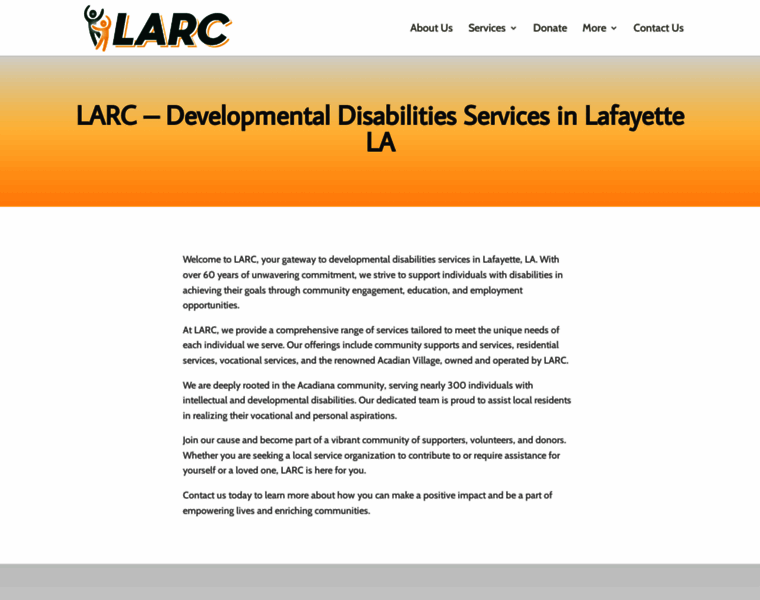 Lafayettelarc.org thumbnail