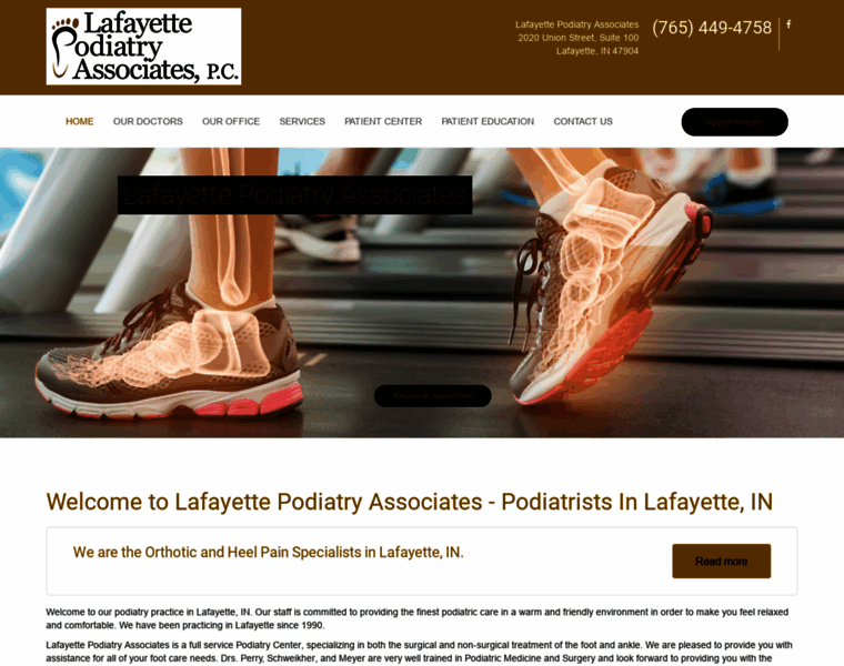 Lafayettepodiatry.com thumbnail