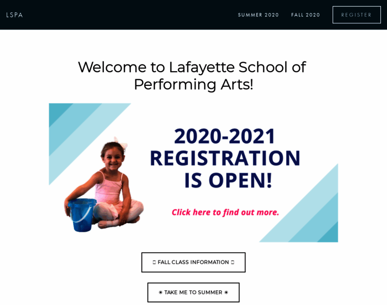 Lafayetteschoolofperformingarts.com thumbnail
