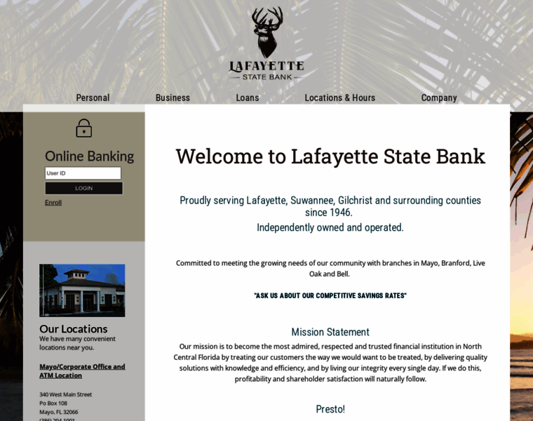 Lafayettestatebank.com thumbnail