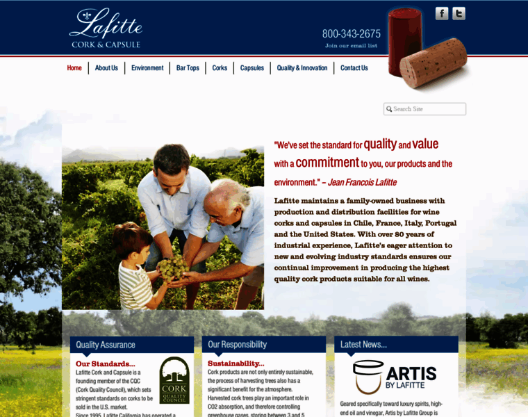 Lafitte-usa.com thumbnail
