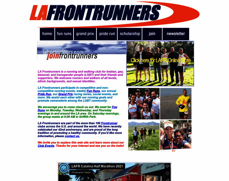Lafrontrunners.com thumbnail