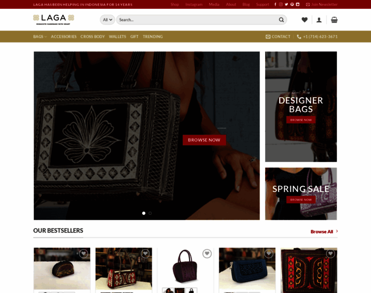 Laga-handbags.com thumbnail