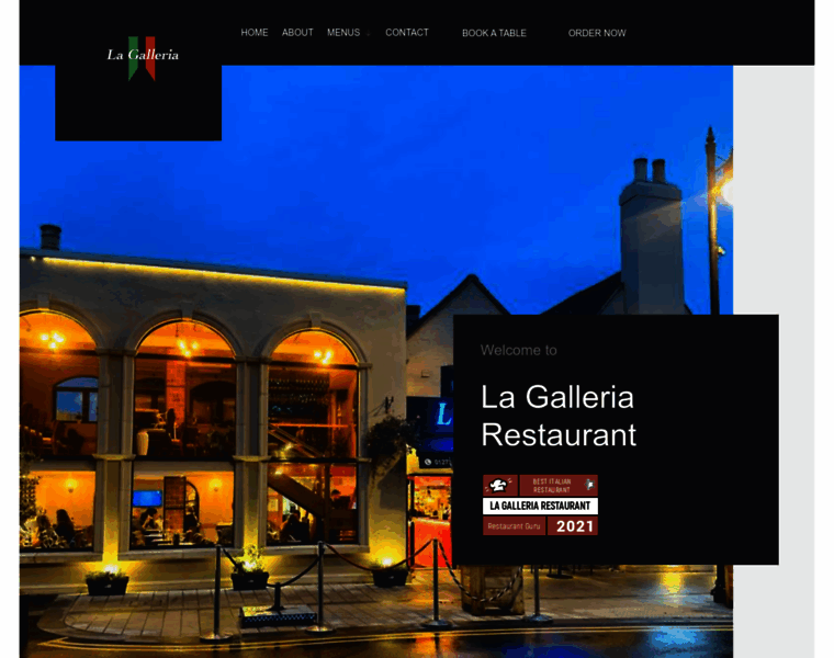 Lagalleriarestaurant.co.uk thumbnail