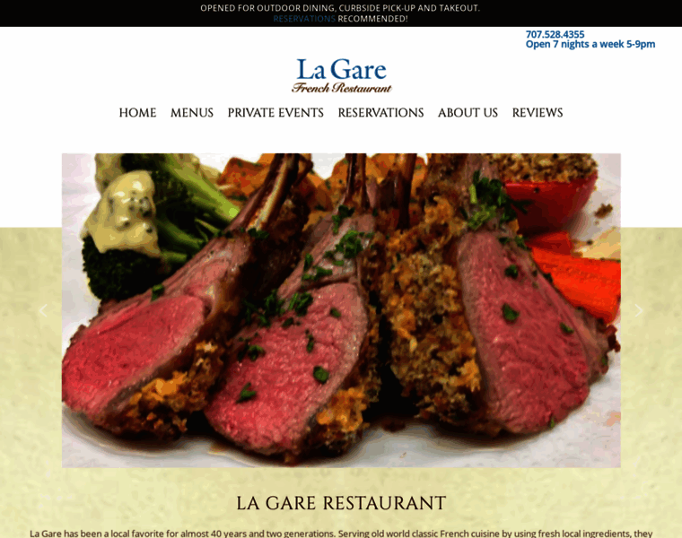 Lagarerestaurant.com thumbnail
