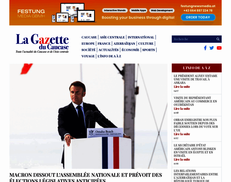 Lagazetteaz.fr thumbnail