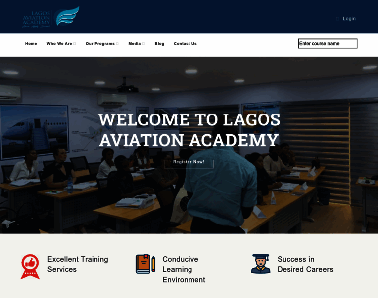 Lagosaviationacademy.com thumbnail