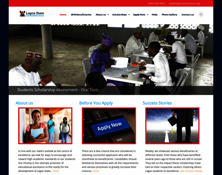 Lagosscholarship.org thumbnail