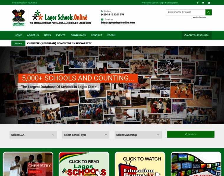 Lagosschoolsonline.com thumbnail