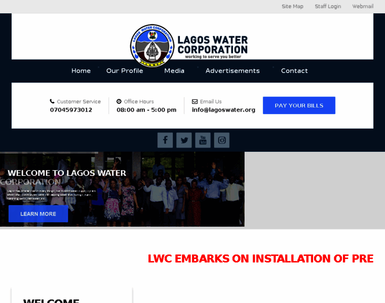 Lagoswater.org thumbnail