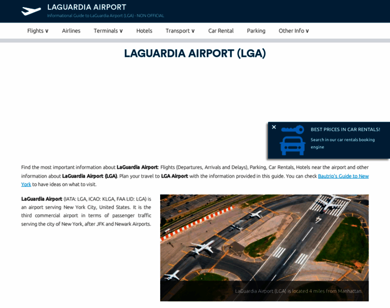 Laguardia-airport.com thumbnail