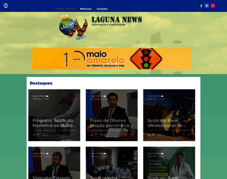 Lagunanews.com.br thumbnail