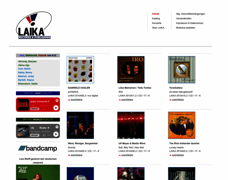 Laika-records.com thumbnail