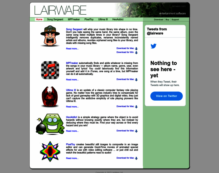 Lairware.com thumbnail