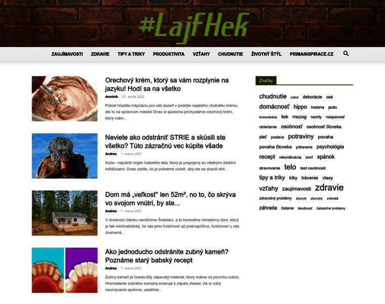 Lajfhek.sk thumbnail