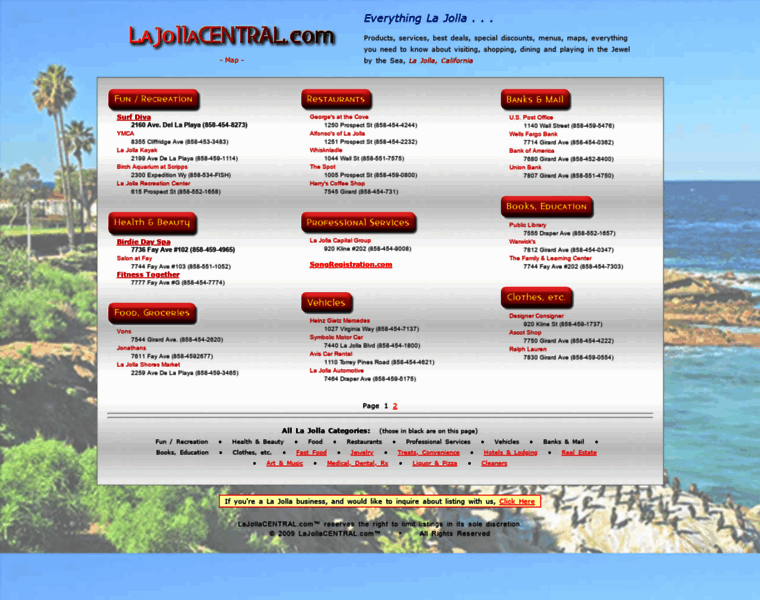 Lajollacentral.com thumbnail