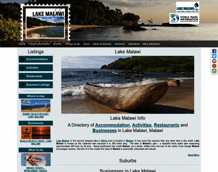 Lake-malawi-info.com thumbnail