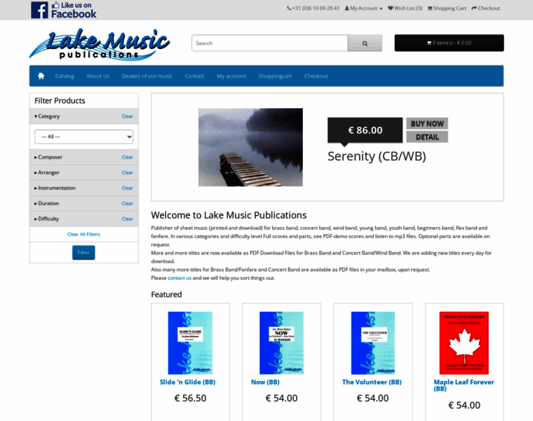 Lake-music.com thumbnail