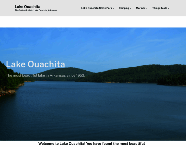 Lake-ouachita.com thumbnail