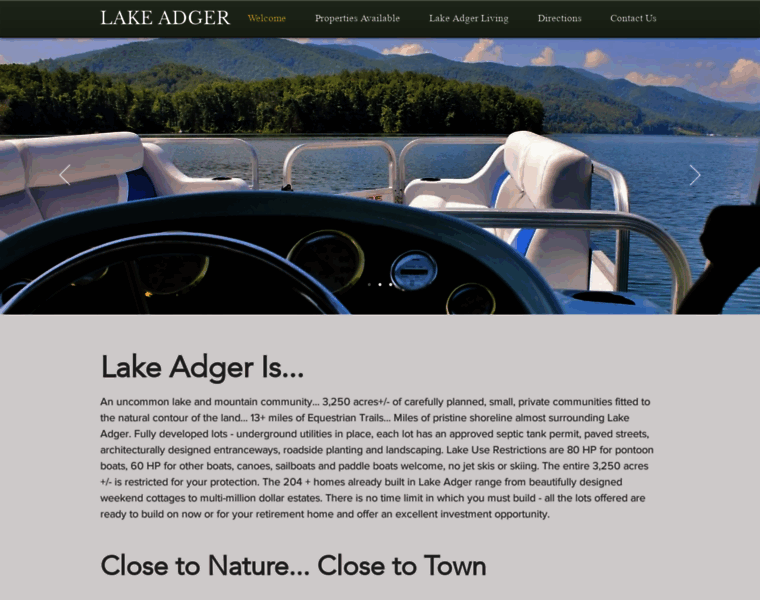 Lakeadger.com thumbnail