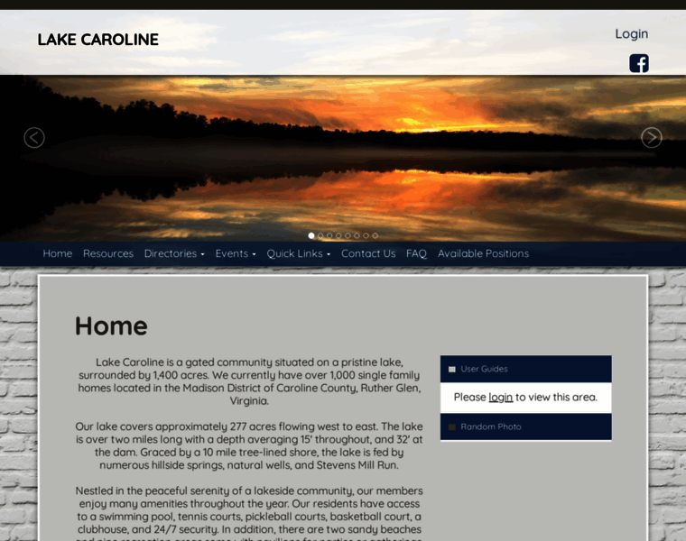 Lakecaroline.net thumbnail