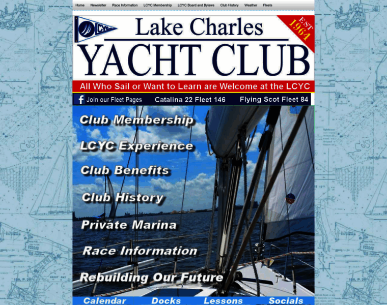 Lakecharlesyachtclub.com thumbnail