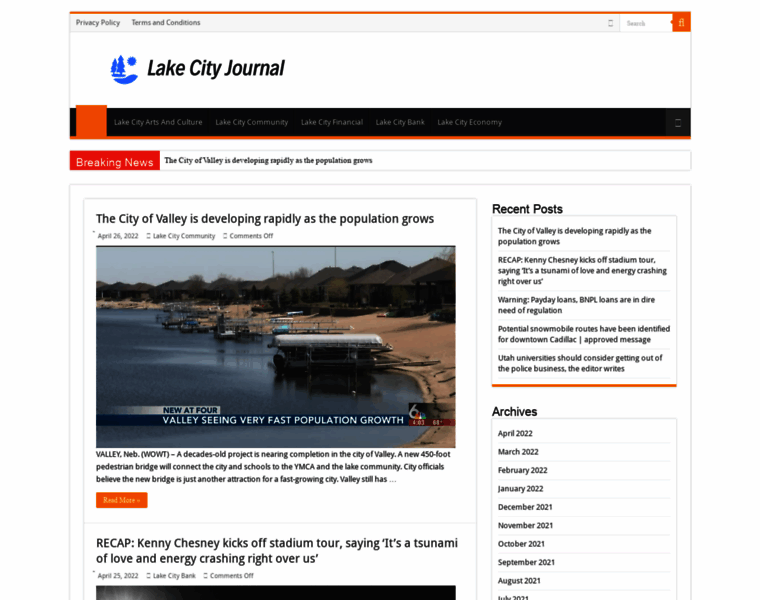 Lakecityjournal.com thumbnail