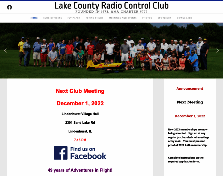 Lakecountyrcclub.org thumbnail