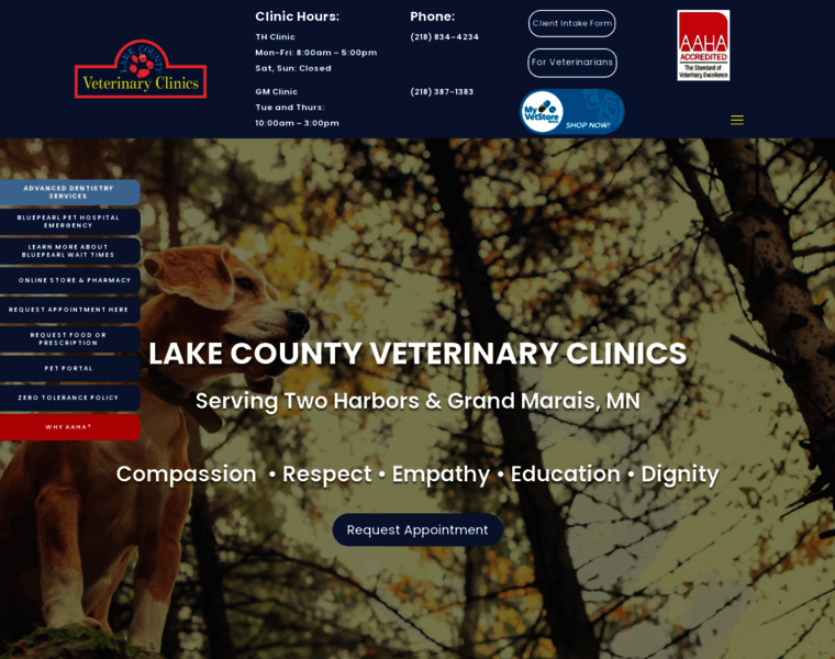 Lakecountyvet.com thumbnail