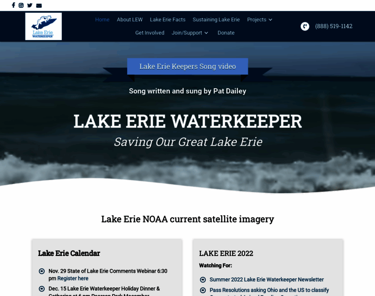 Lakeeriewaterkeeper.org thumbnail