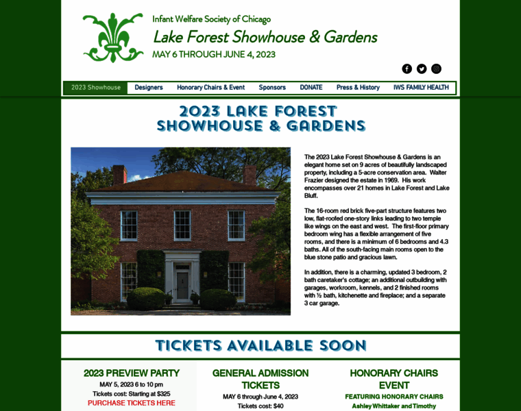 Lakeforestshowhouse.com thumbnail