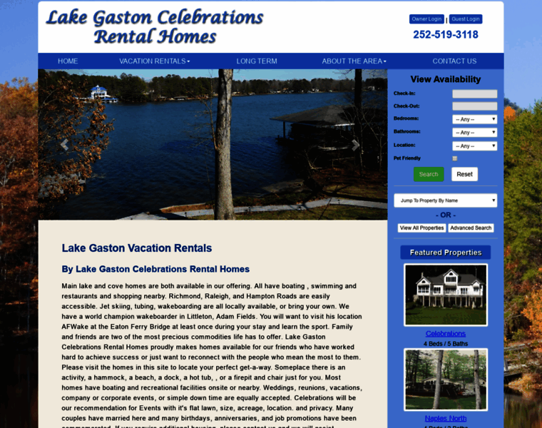 Lakegastoncelebrations.com thumbnail