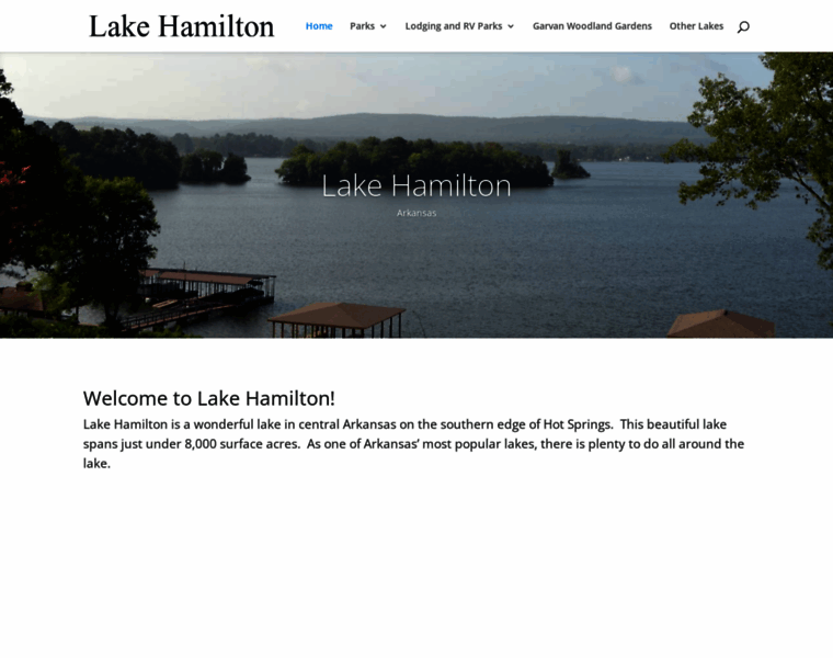 Lakehamilton.org thumbnail