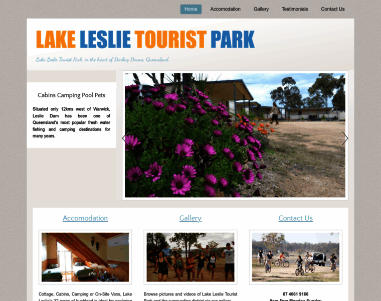 Lakeleslietouristpark.com.au thumbnail