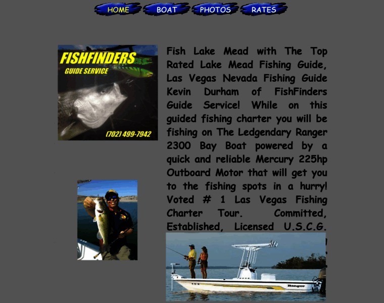 Lakemeadfishfinders.com thumbnail