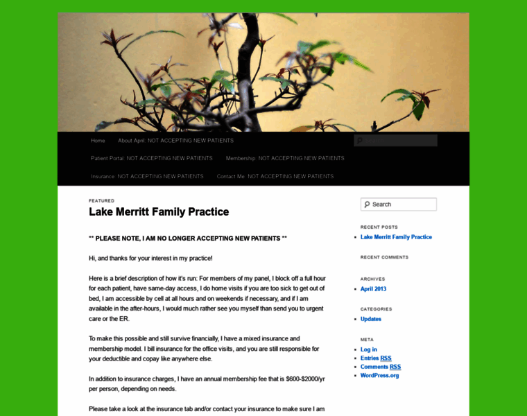 Lakemerrittfamilypractice.com thumbnail