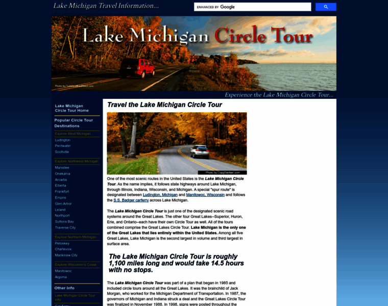 Lakemichigancircletour.com thumbnail