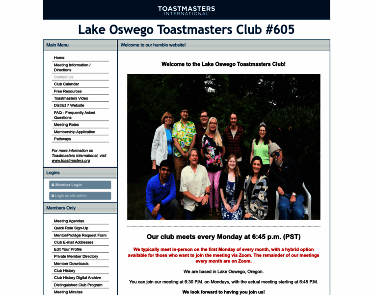 Lakeoswegotoastmasters.com thumbnail