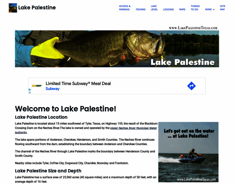 Lakepalestinetexas.com thumbnail